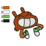 Fanboy and Chum Chum Darwin Watterson 02 Embroidery Design